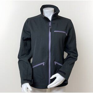 Carhartt Rain Defender Jacket Womens S Black Full Zip Crowley Performance Fleece